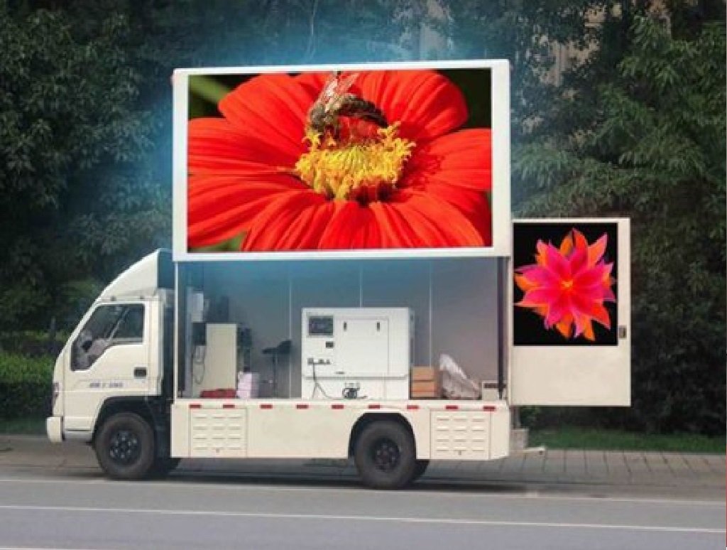 LED Van — Mobile LED van used for outdoor campaigns and roadshows.